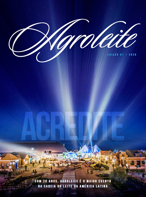 Capa da Revista Agroleite - Janeiro de 2020