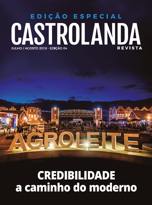 Capa da Revista Agroleite - Abril de 2018